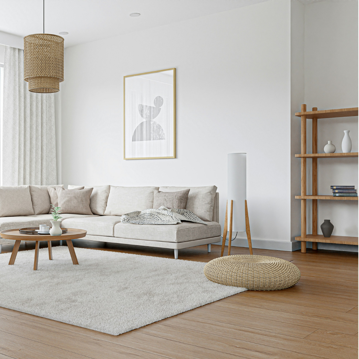 Japandi interior style